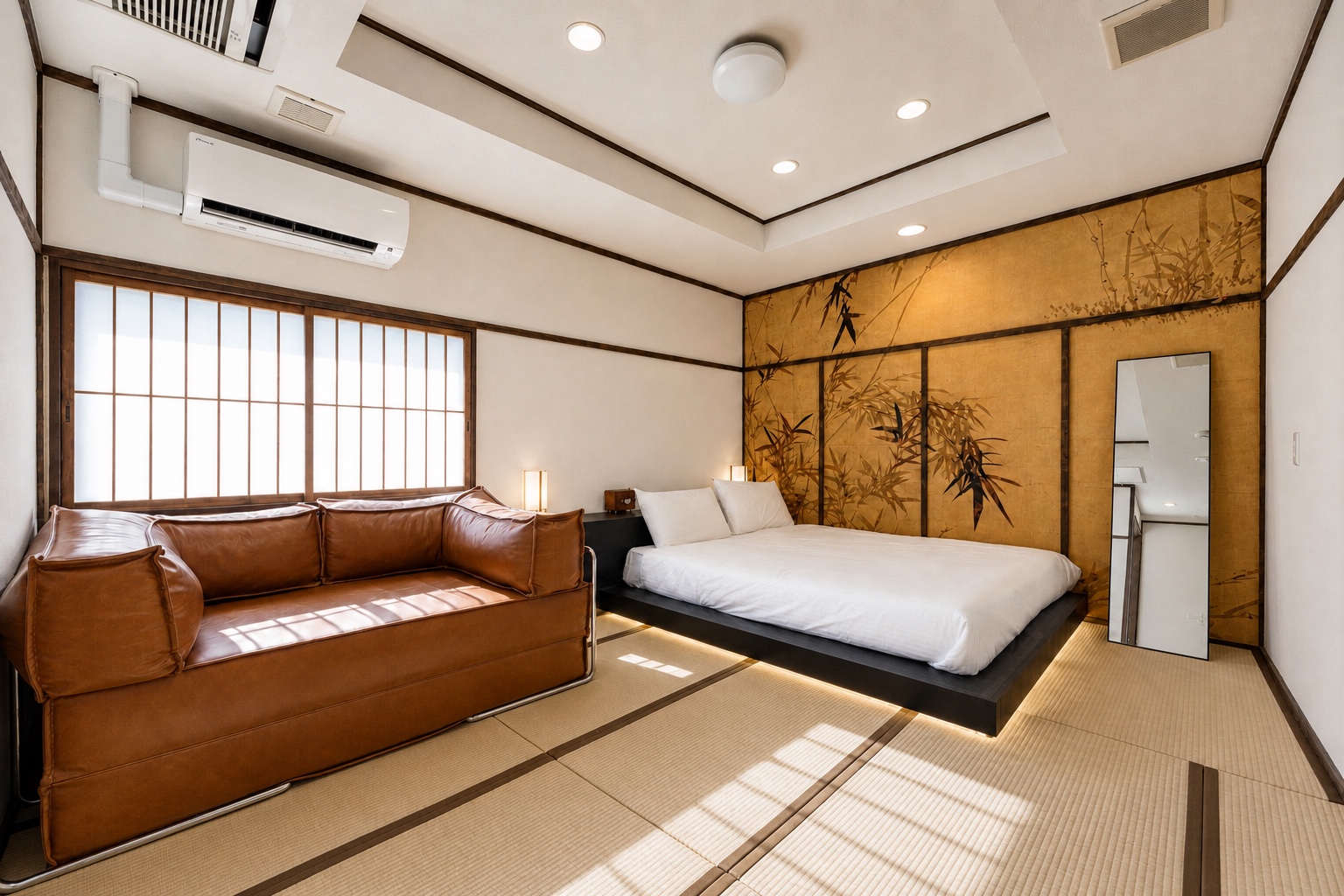 改修後のOYASUMI ART HOTEL客室